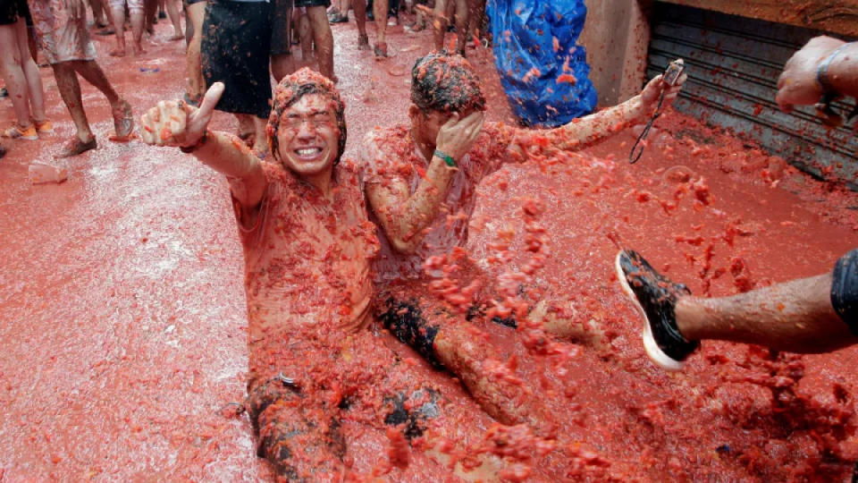 La Fiesta de la Tomatina, una tradición de más de 80 años.