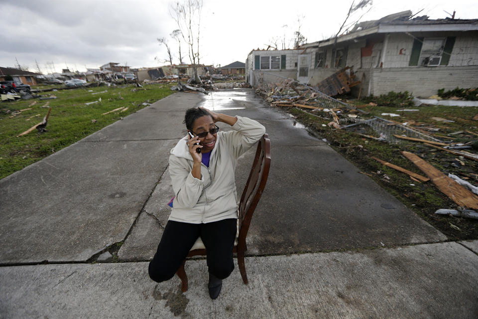 Tornadoes touch down in southern Louisiana