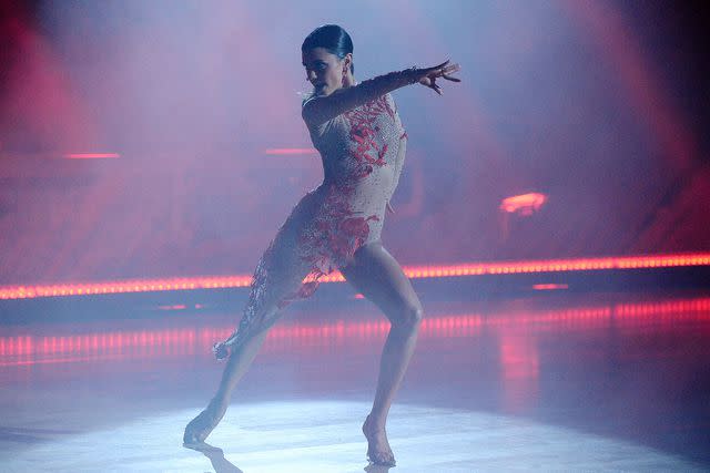 <p>Eric McCandless /ABC via Getty</p> Hayley Erbert dancing on 'Dancing with the Stars'