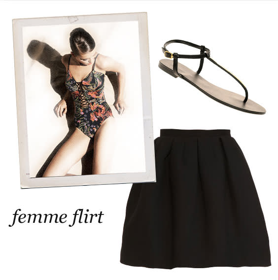 Swimsuit Styling: Flirty