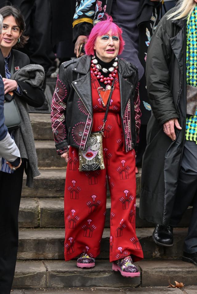 Heart Shape Lapel Vivienne Westwood Red Blazer