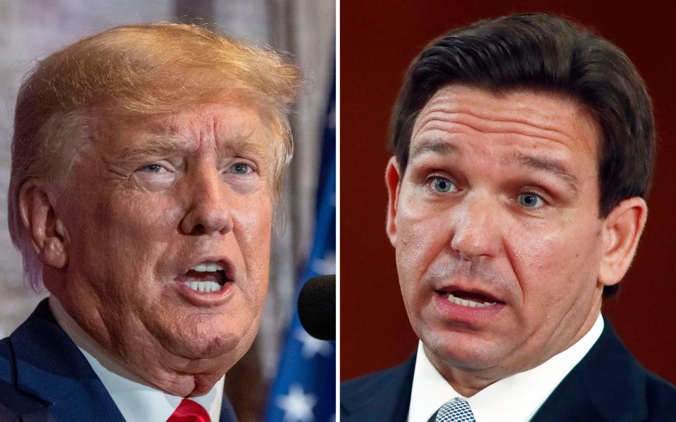 The Florida governor says he will not abide by any extradition request for Donald Trump - AP