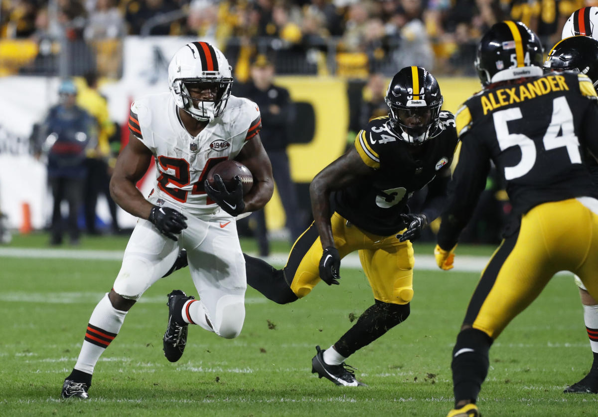 Browns RB Nick Chubb embracing increased role in passing game