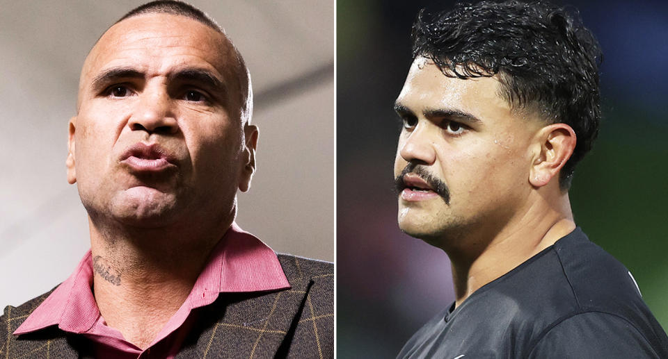 Anthony Mundine and Latrell Mitchell.