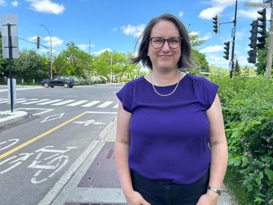 Émilie Thuillier, the borough mayor for Ahuntsic-Cartierville, is part of a group of elected officials at the municipal, provincial and federal levels who want to see the community groups stay at their current address for several more years. 