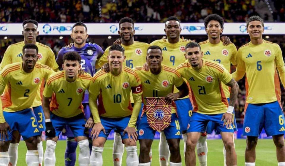 Selección Colombia rumbo a la Copa América 2024. Imagen tomada de X @FCFSeleccionCol