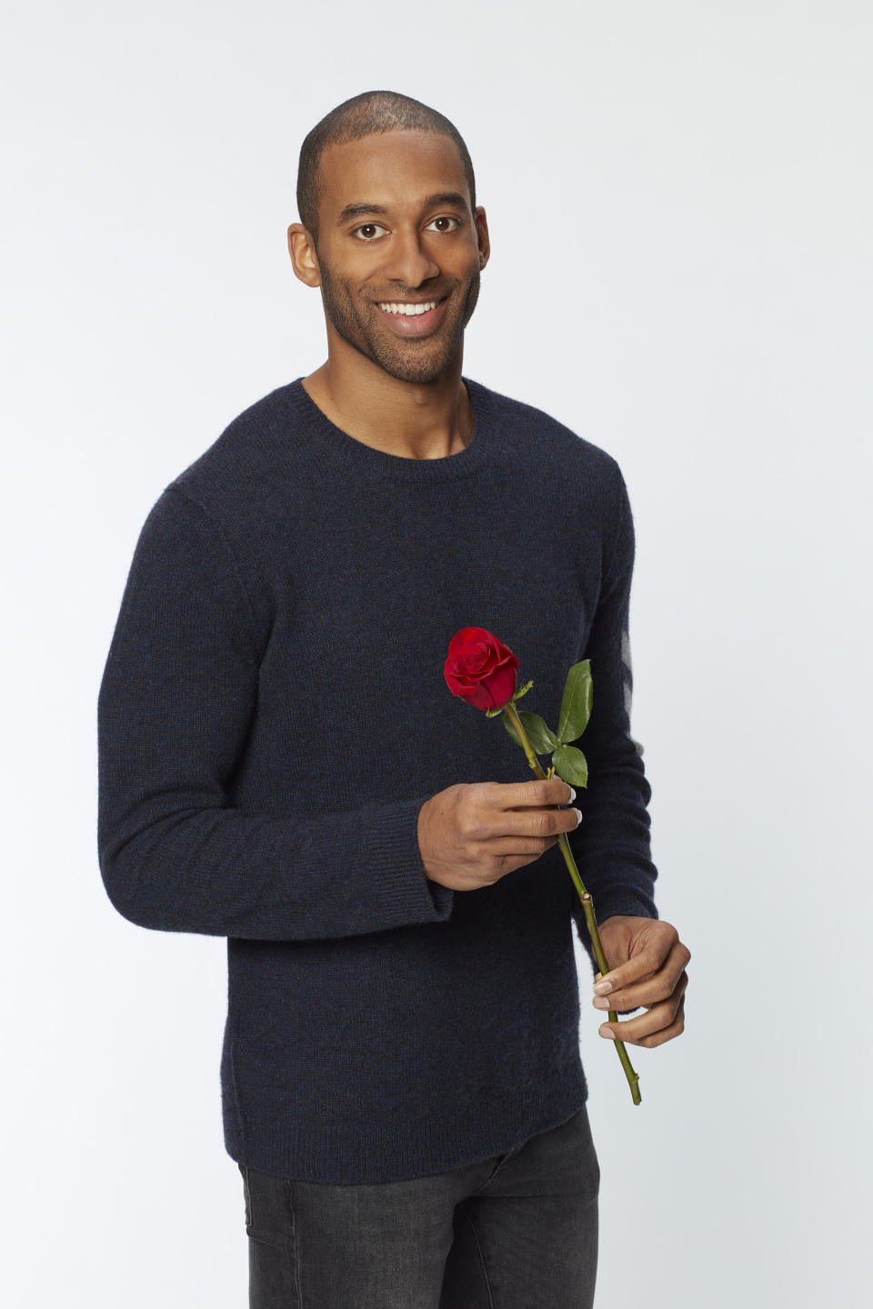 This image released by ABC shows Matt James, who will be the next bachelor on the 25th season of the romance reality series "The Bachelor." (Craig Sjodin/ABC via AP)