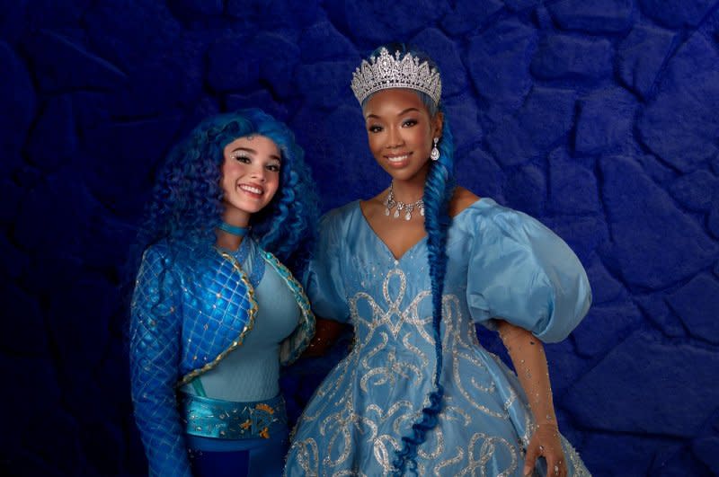 Malia Baker (L) and Brandy star in "Descendants: The Rise of Red." Photo courtesy of Disney+