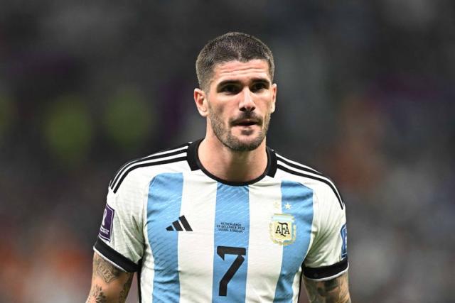 Segunda Camiseta Argentina Jugador De Paul 2022