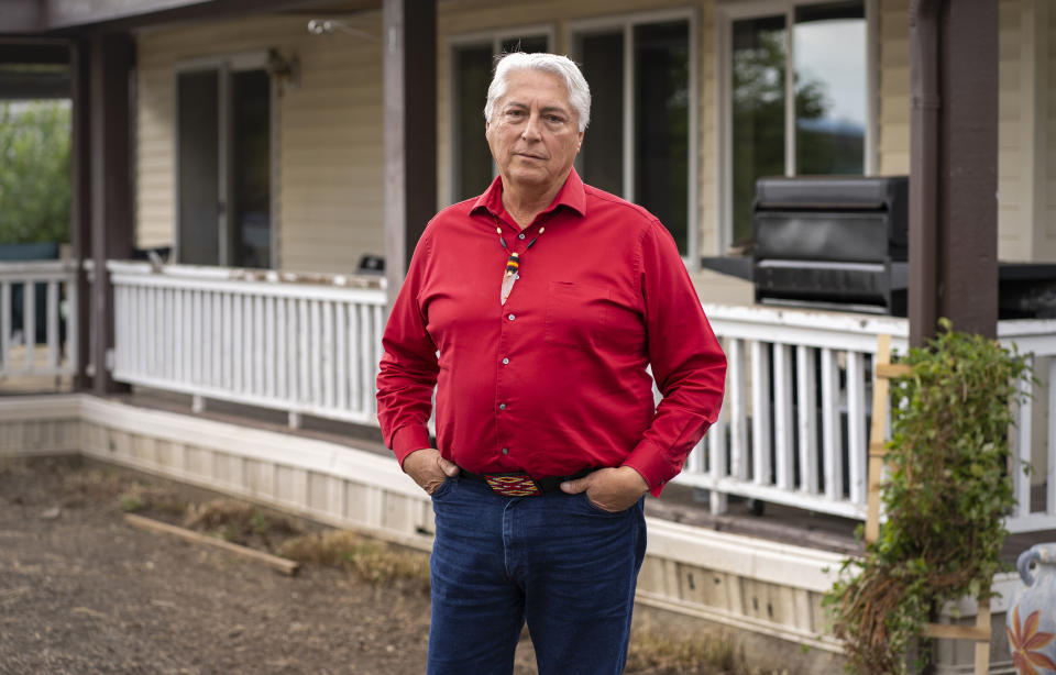 Klamath Tribes Chairman Don Gentry (Jim Seida / NBC News)