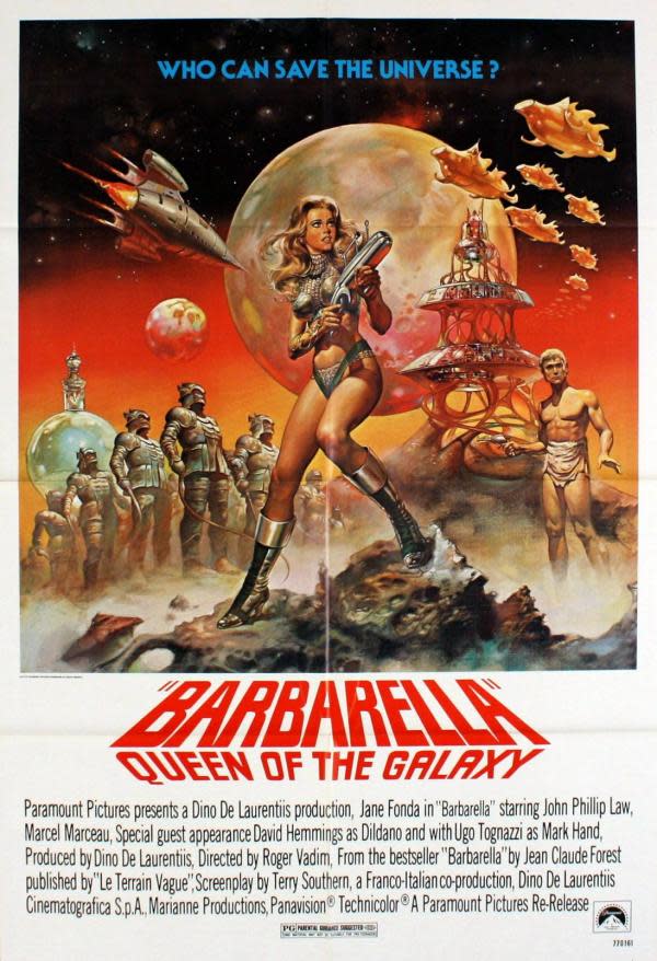 Poster oficial de 'Barbarella'