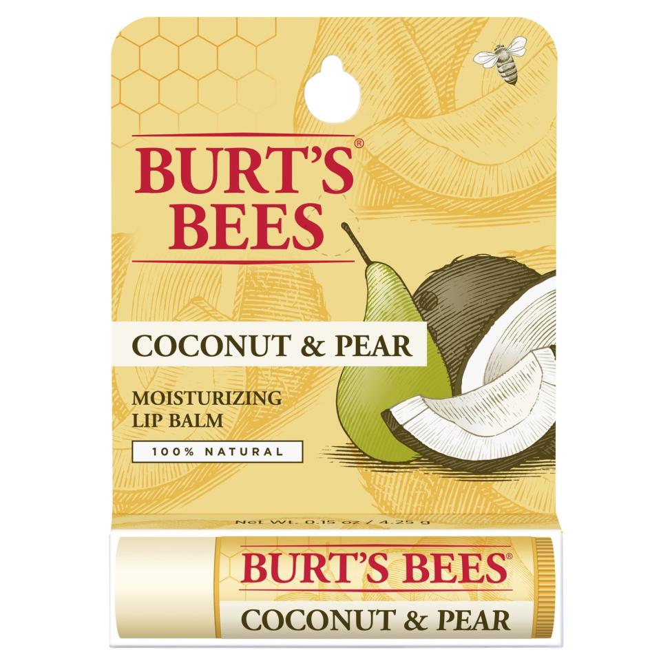 2) Coconut & Pear Moisturizing Lip Balm