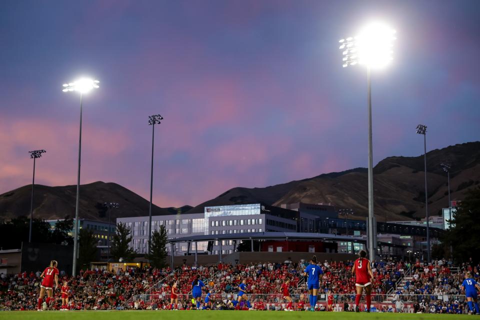 BYU and Utah compete at Ute Field in Salt Lake City on Saturday, Sept. 9, 2023. | Spenser Heaps, Deseret News