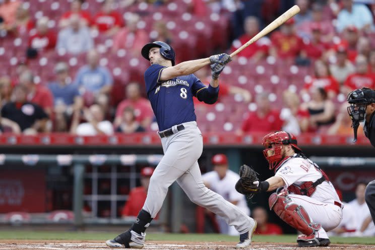 Ryan Braun is still dangerous with a bat in his hands. (Getty Images/Joe Robbins)