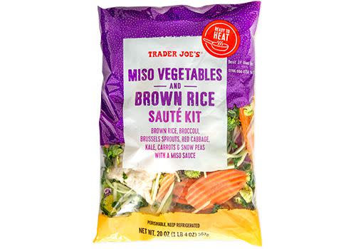 Miso Vegetables and Brown Rice Sauté Kit