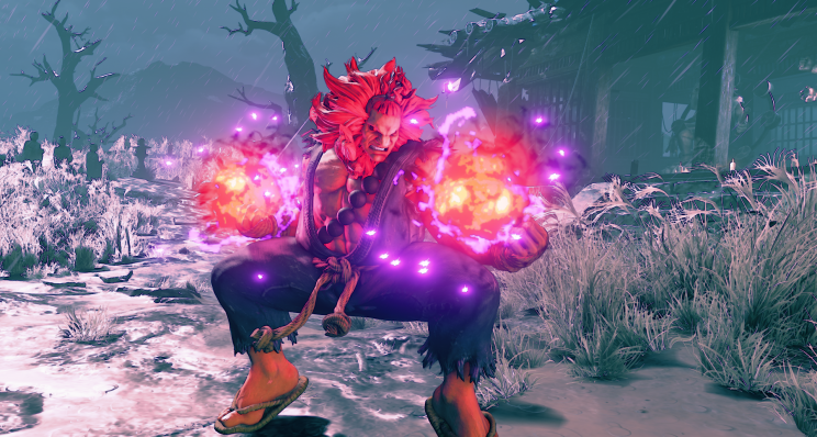 Akuma as seen in Street Fighter V