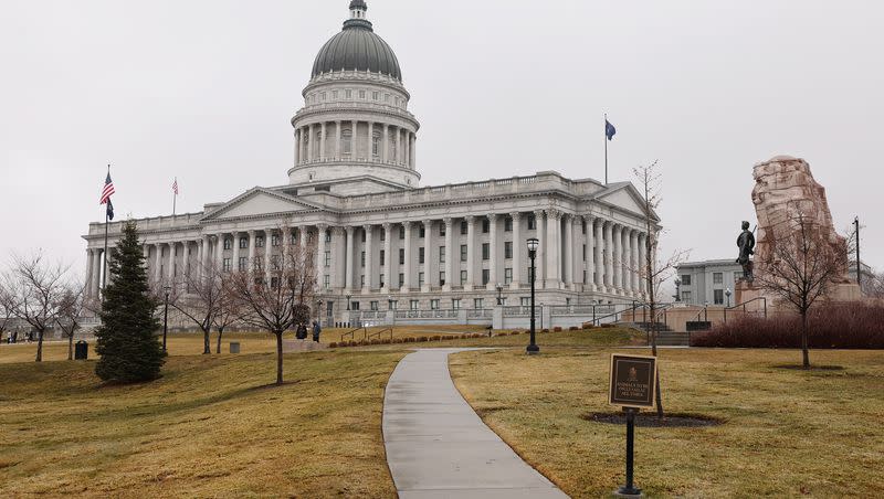 The Capitol on Day 1 of the 2023 Utah Legislature in Salt Lake City on Tuesday, Jan. 17, 2023. At the end of the legislative session, Utah lawmakers were able to pass important legislation on various pressing issues.
