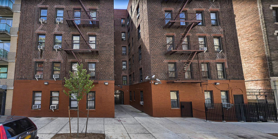An apartment complex on Marble Hill Avenue in the Bronx. (Google maps)