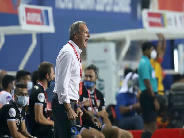 Chennaiyin FC coach Csaba Laszlo (Photo/ Sportzpics)