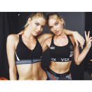 <h2>Martha Hunt & Elsa Hosk</h2> <p>The buddy system is a favorite for these two.</p> <h4>@hoskelsa</h4>