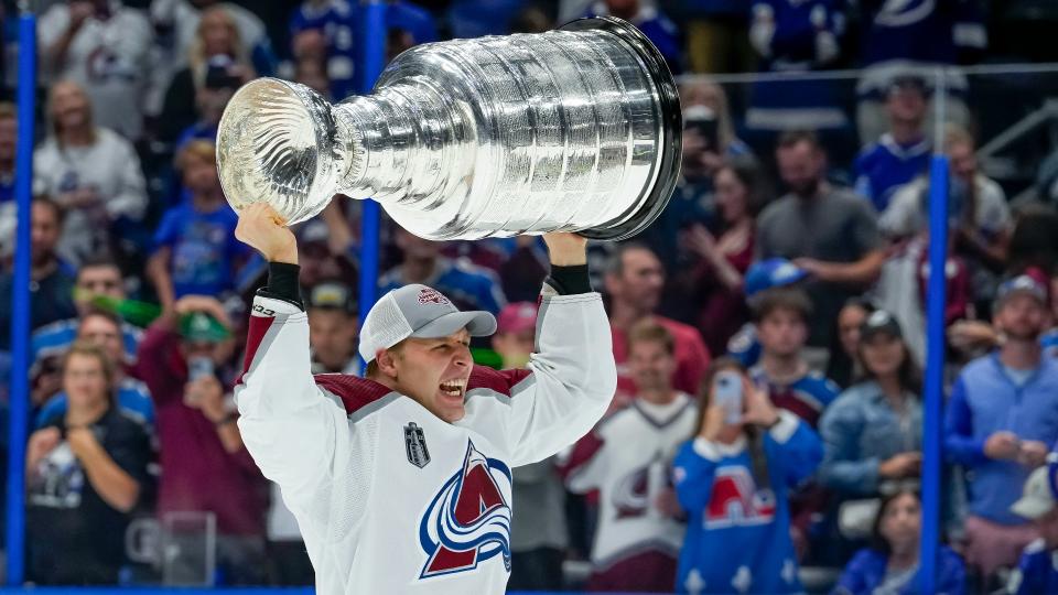 With over 1,000 NHL games before he put his hands on the Stanley Cup, Jack Johnson is making the most of his time with the legendary trophy. (Getty Images)