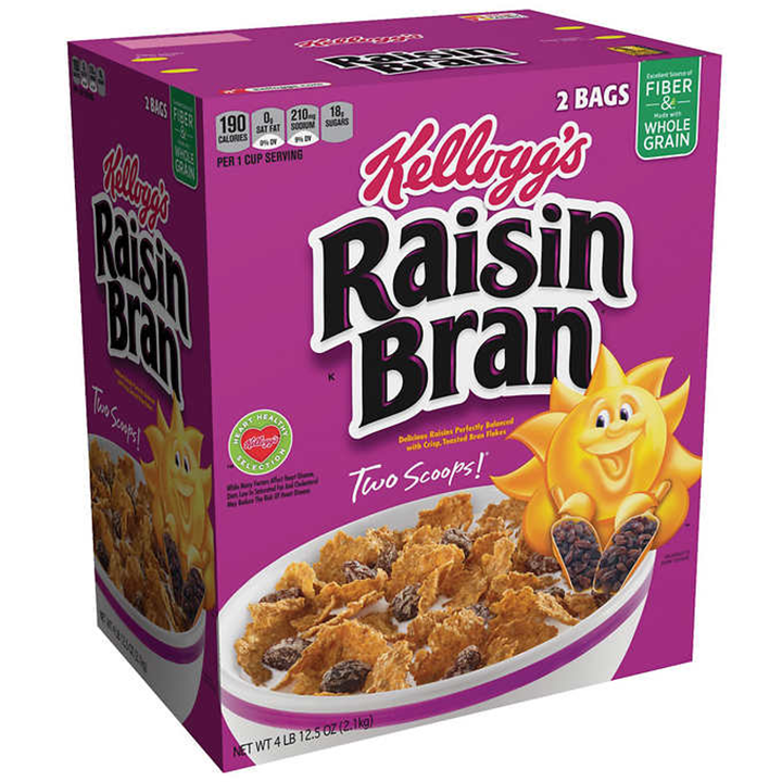 Raisin Bran cereal