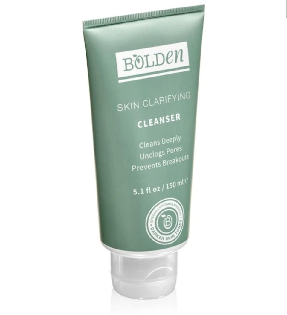 &ldquo;I&rsquo;ve used Bolden Clarifying Cleanser off and on since 2017 &mdash; the zinc helps regulate oil to reduce blemishes,&rdquo; said ﻿<a href="https://www.ijeomakola.com/">Ijeoma Kola</a>, a public health researcher and lifestyle blogger. &ldquo;It&rsquo;s also paraben-free, which is the gold standard for beauty these days, and the company is owned by two Nigerian women.&rdquo; The entire collection of Bolden products is also sulfate-free and features a range of cleansers, toners and kits to tackle specific skin issues such as acne or dark spots. <br /><br /><a href="https://yhoo.it/2Z6brvX" target="_blank" rel="noopener noreferrer"><strong>Bolden Skin Clarifying Cleanser, $16.50</strong></a>