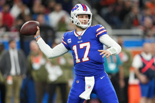 Young Bills fan gets memorabilia personally from Josh Allen post-Browns win  (video)