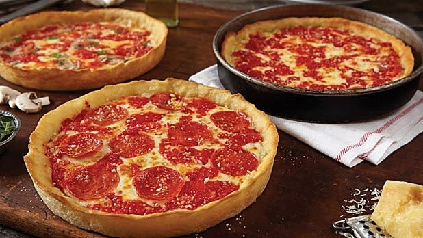 Chef Pomodoro Chicago Deep Dish Pizza Pan, 1 - Foods Co.