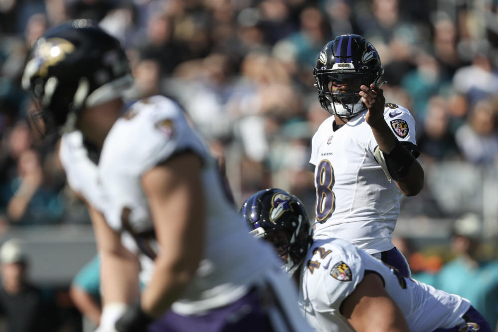 Ravens QB Lamar Jackson discusses quad injury suffered in Week 12 vs.  Jaguars