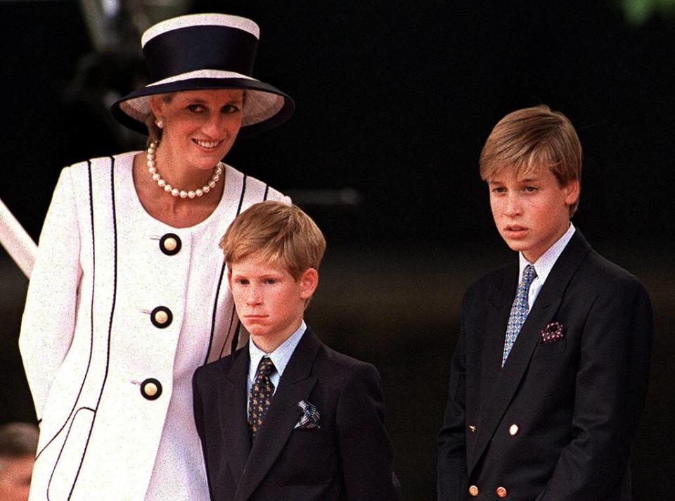 Princess Diana, Prince Harry, Prince William