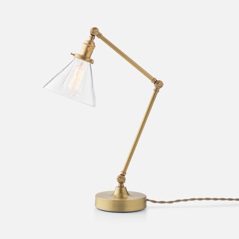 Princeton Desk Lamp - Slim Cone Shade