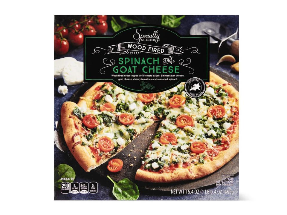 Specially Selected spinach-goat-cheese pizza