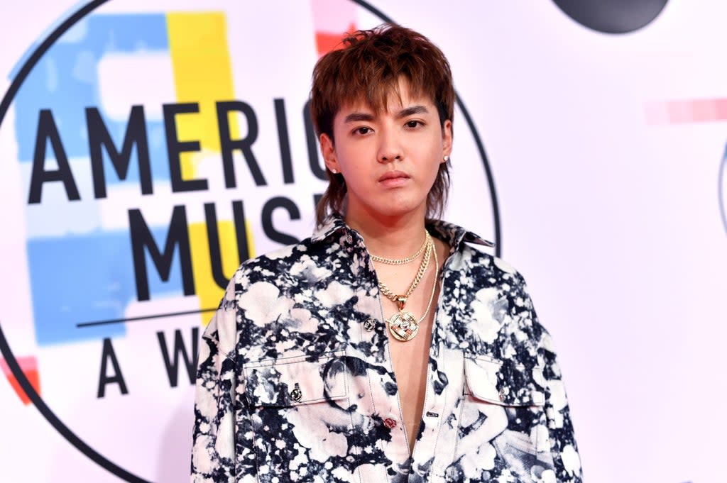 File image: Kris Wu at the 2018 American Music Awards (Getty Images)