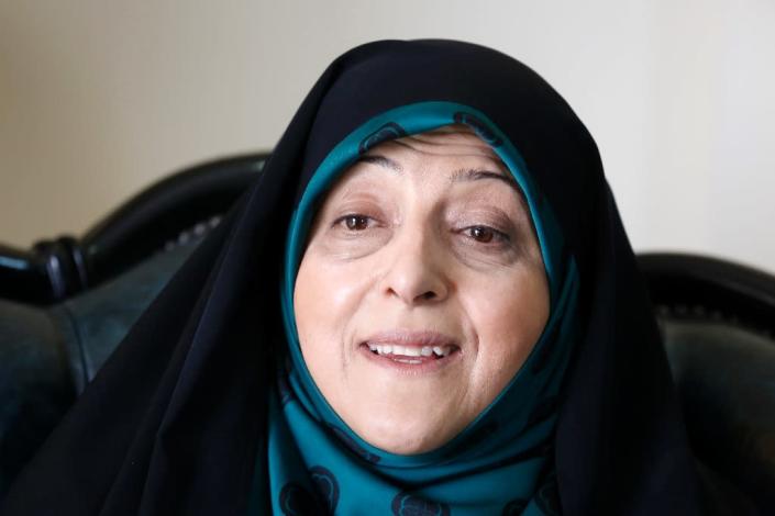 Iranian vice president Massoumeh Ebtekar has said that Tehran "cannot wait forever" for the confirmation of the 2015 nuclear accord (AFP Photo/ATTA KENARE)