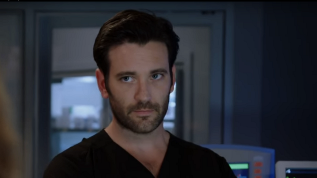  Colin Donnell as Connor Rhodes in Chicago Med. 