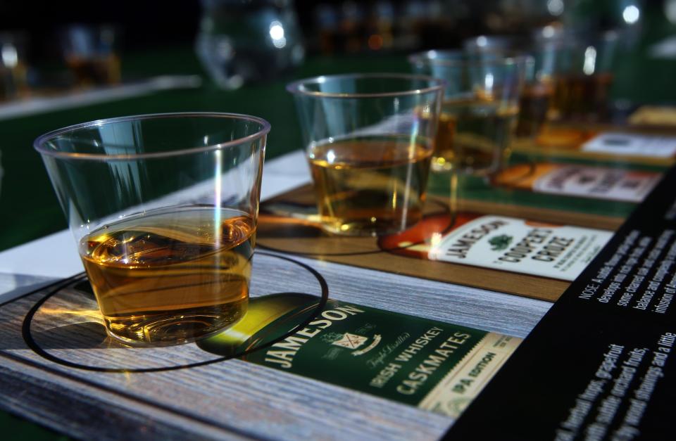 Shots of Jameson are sure to be on hand at this year's Dublin Irish Festival, which begins Friday.