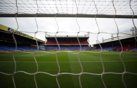 Soccer Football - Premier League - Crystal Palace vs West Bromwich Albion - Selhurst Park, London, Britain - May 13, 2018 General view inside the stadium before the match REUTERS/Hannah McKay/Files