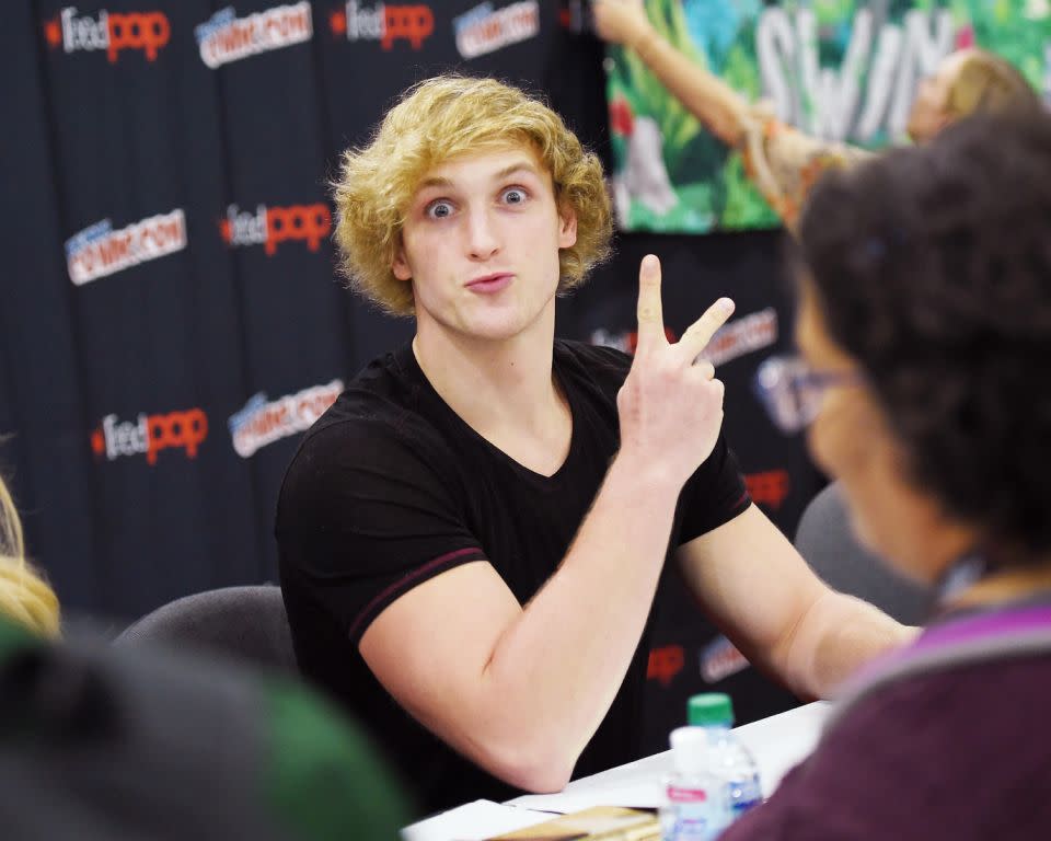 Logan Paul is making his comeback. Photo: Getty