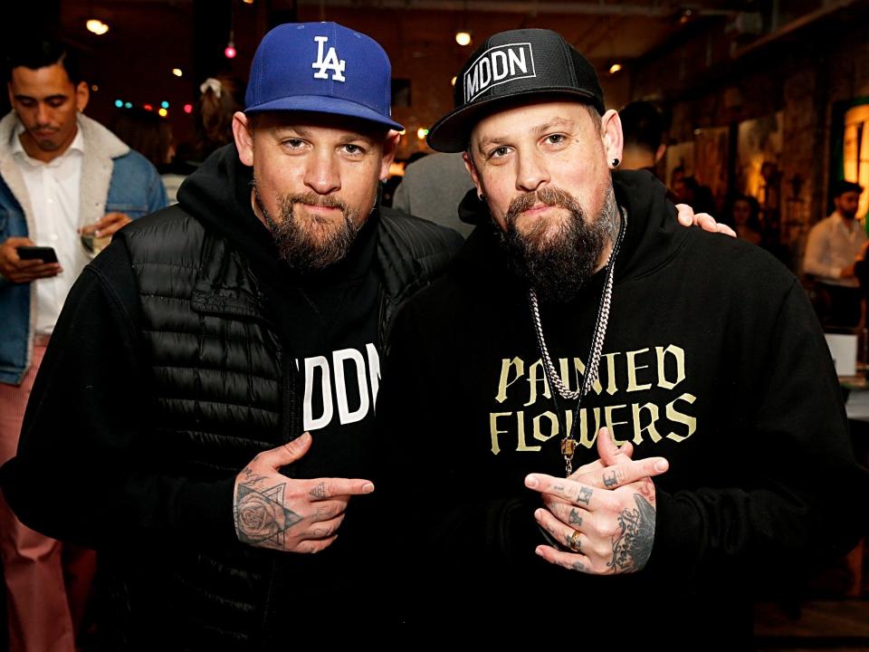 Joel and Benji Madden in 2021