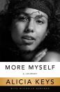 En esta imagen difundida por Flatiron, la portada del libro de memorias de Alicia Keys, "More Myself: A Journey". (Flatiron vía AP)