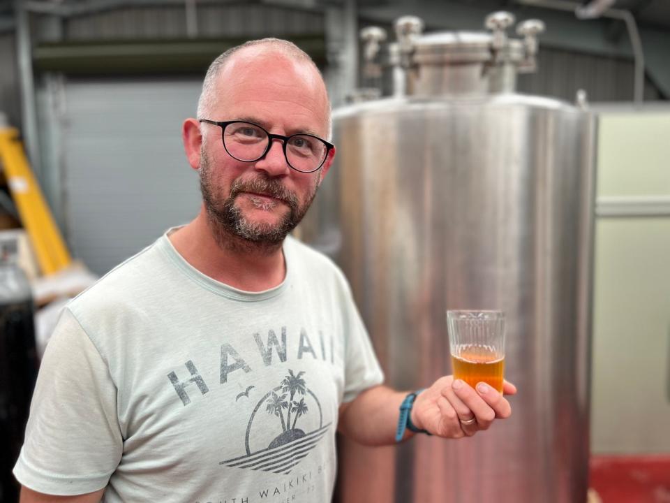 Stuart Paul McCarthy is the man behind the Eigg Brewery