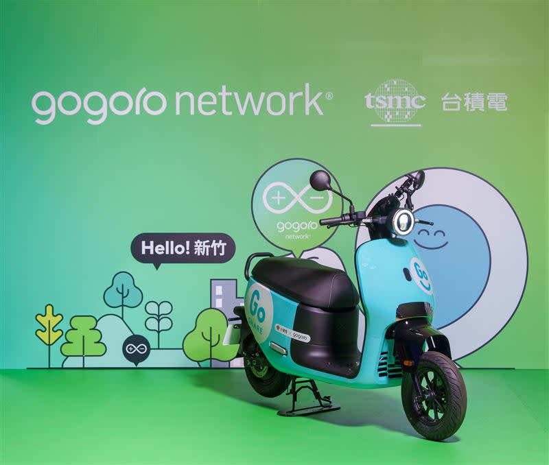 GoShare首次採用最新的Gogoro JEGO二顆電池車款，讓新竹用戶第一時間體驗暢銷車型。（圖／Gogoro提供）