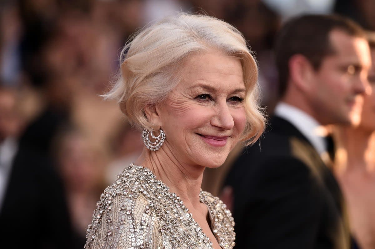 Actress Helen Mirren attends the 22nd Annual Screen Actors Guild Awards at The Shrine Auditorium on January 30, 2016 in Los Angeles, California. (Getty Images)
