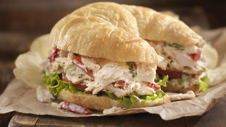 chicken salad sandwich