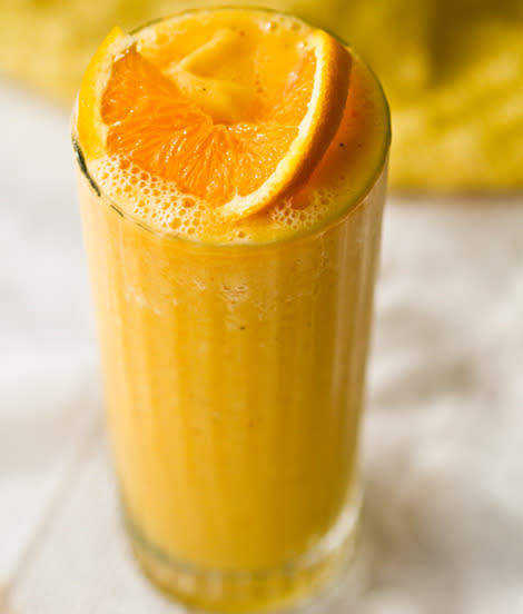 Orange juice frosty