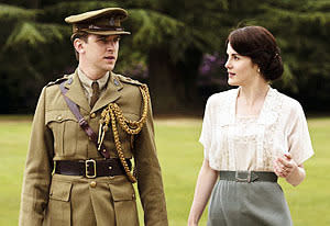 Dan Stevens and Michelle Dockery | Photo Credits: Carnival Film & Television Limited 2011 for Masterpiece