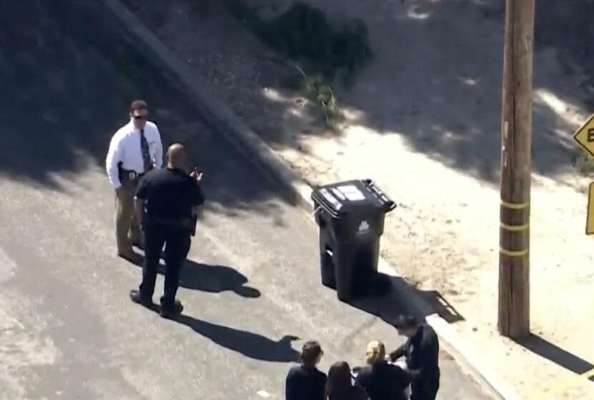 The Los Angeles Police Department is investigating after a body was found inside a "sealed trash can" in Sunland Tuesday morning, according to KTLA. The gruesome discovery was made around 10:30 a.m. on the 8500 block of Wentworth Street.