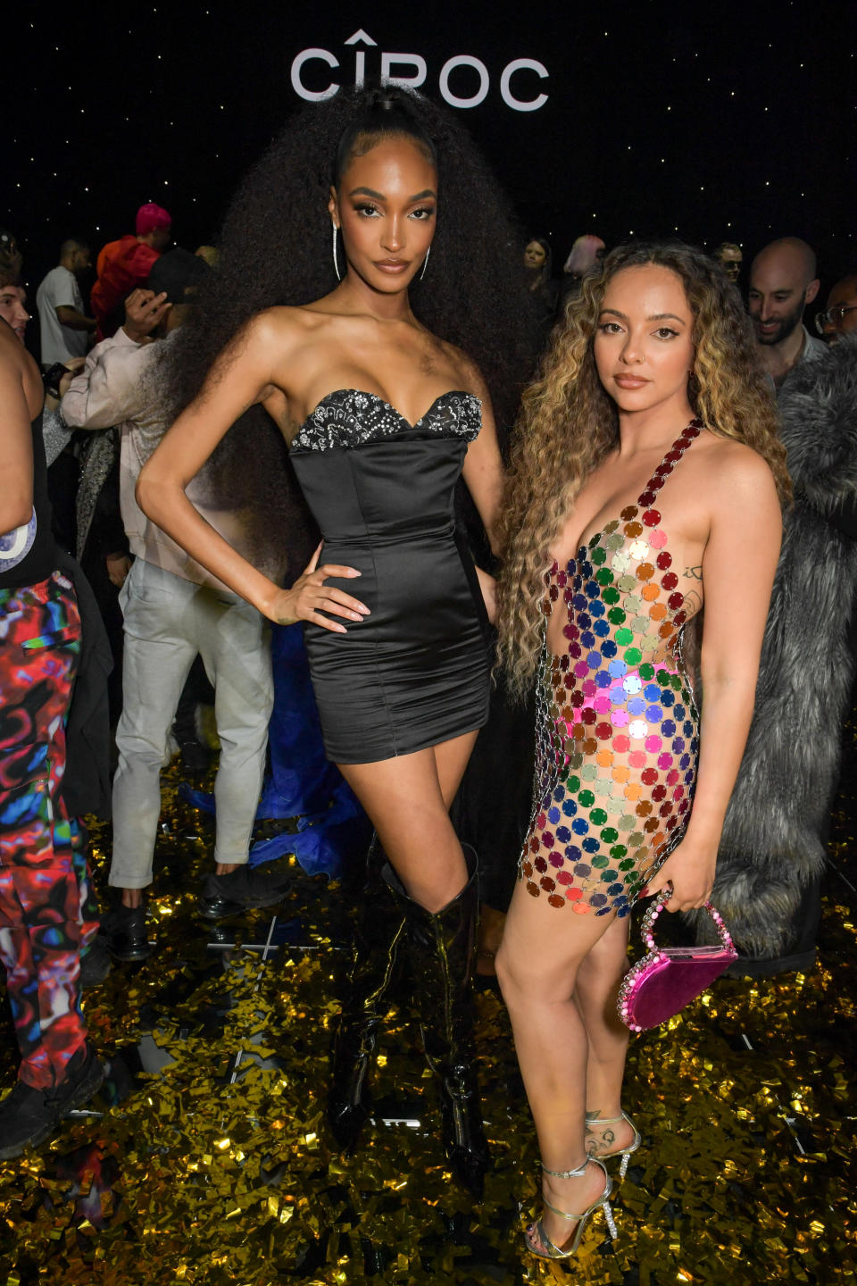 Jourdan Dunn and Jade Thirlwall attend the Cîroc Iconic Ball in support of Not a Phase at Koko. - Credit: Dave Benett/Getty Images for CÎROC
