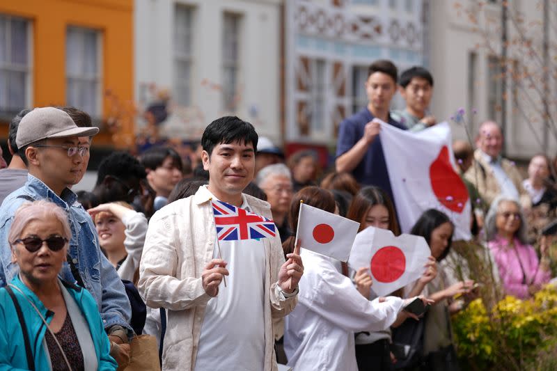 Japan's Emperor Naruhito and Empress Masako visit Oxford University